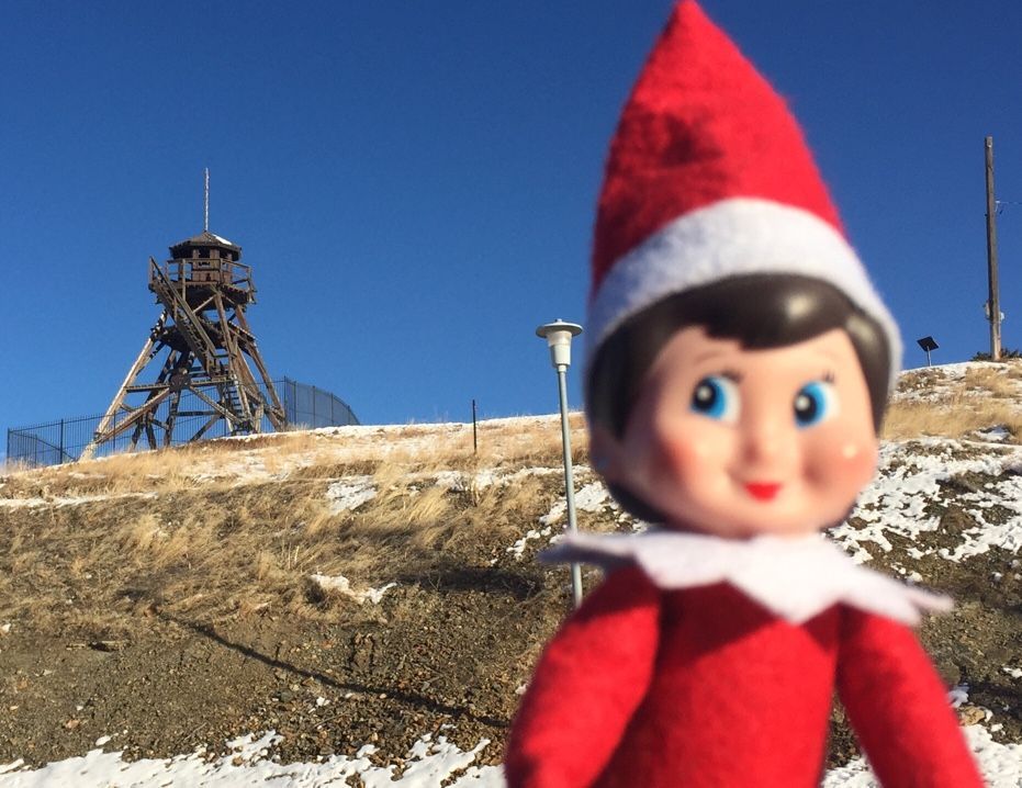 At the Helena Fire Tower